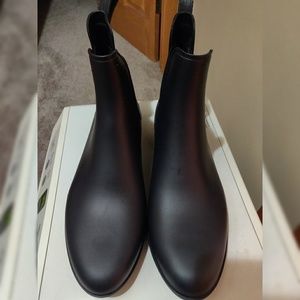 Dark Navy Rain Boots